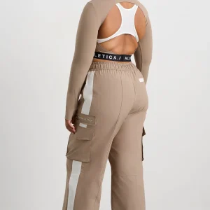 Sale Aje ATHLETICA Cargo Pants 512 Dune/Ivory