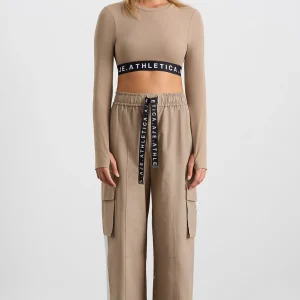 Sale Aje ATHLETICA Cargo Pants 512 Dune/Ivory