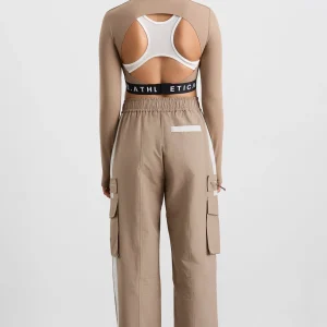 Sale Aje ATHLETICA Cargo Pants 512 Dune/Ivory