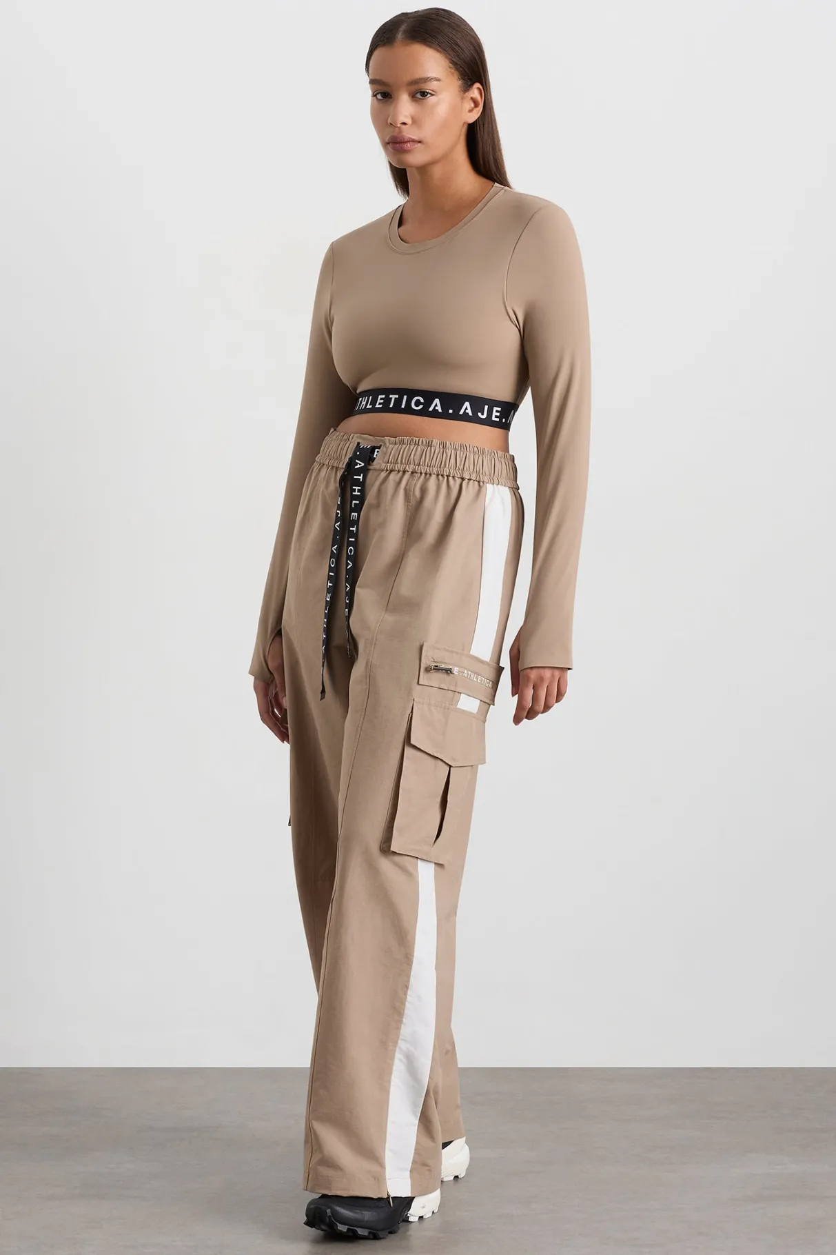cargo_pants__6-1.webp Sale Aje ATHLETICA Cargo Pants 512 Dune/Ivory