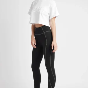 Clearance Aje ATHLETICA Classic 7/8 Legging 202 Black/White