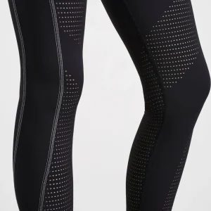New Aje ATHLETICA Classic Laser Cut Full Length Legging 202 Black/White