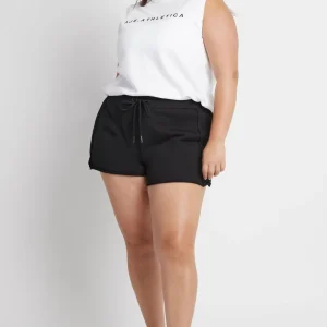 Fashion Aje ATHLETICA Classic Logo Split Back Tank 111 White/Black