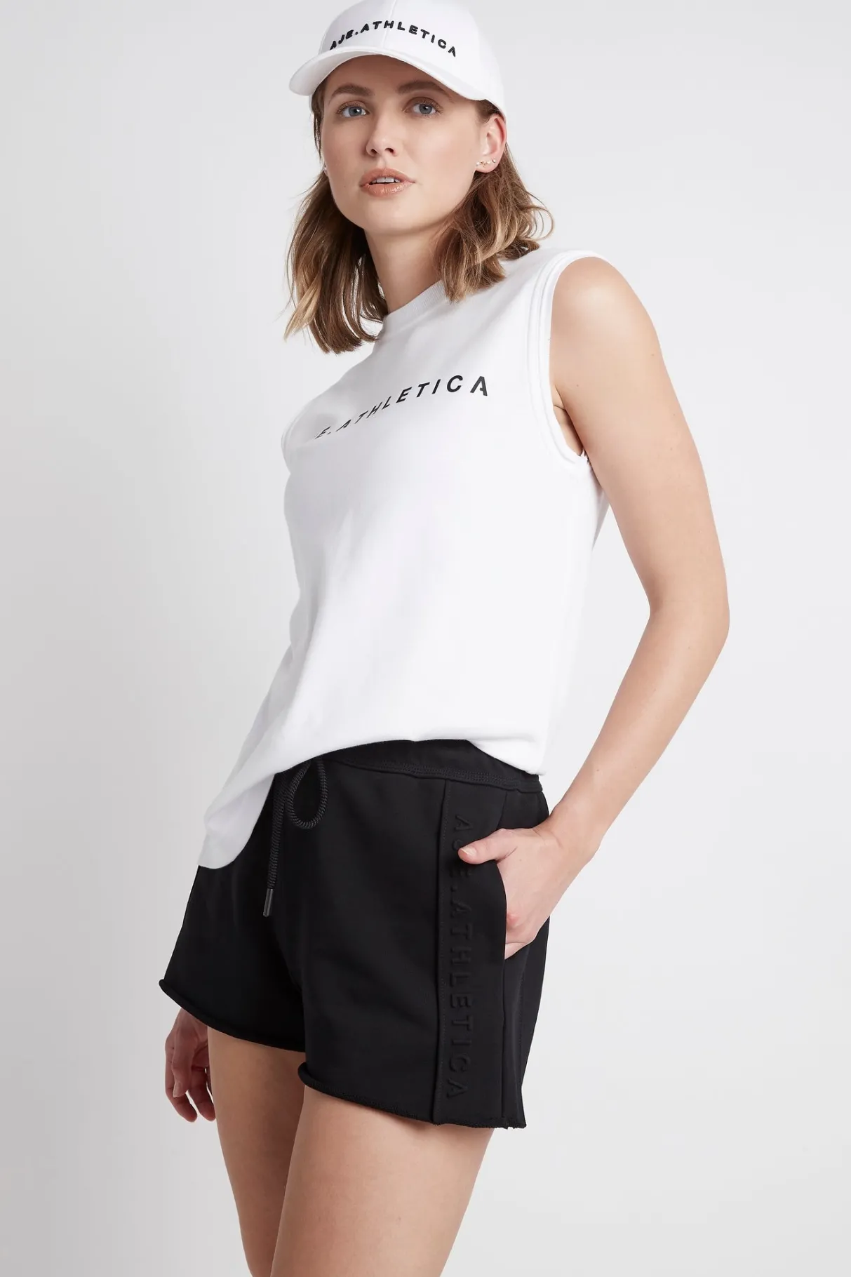 classic_logo_split_back_tank__3.webp Fashion Aje ATHLETICA Classic Logo Split Back Tank 111 White/Black