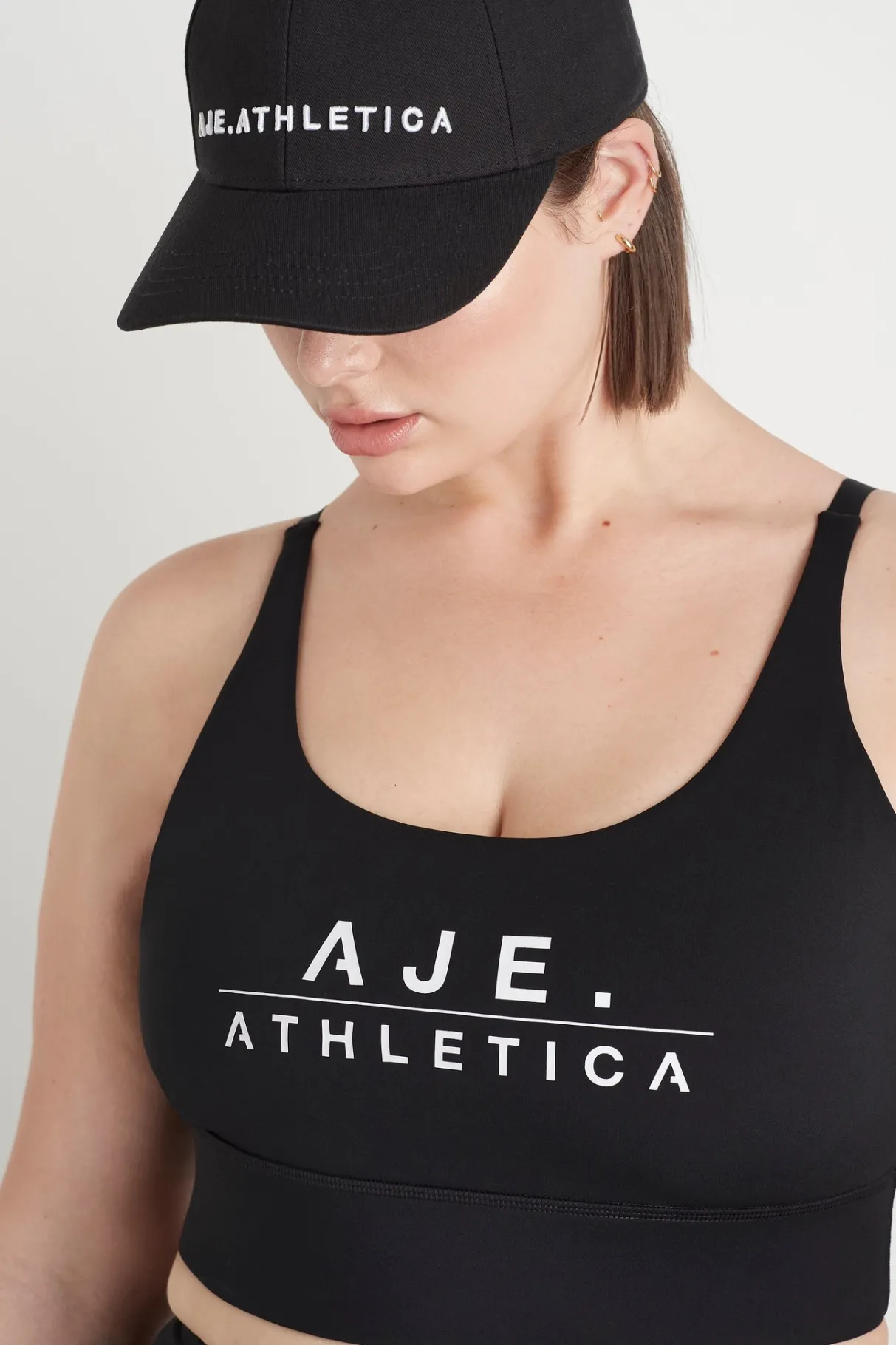 classic_logo_sports_bra__14.webp Shop Aje ATHLETICA Classic Logo Sports Bra 303 Black/White