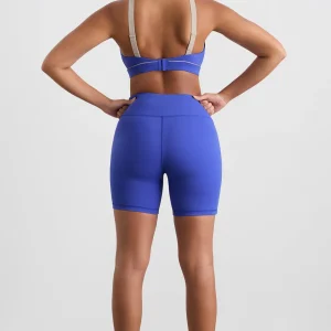 Flash Sale Aje ATHLETICA Classic Strap Sports Bra 362 Marine Blue Latte Beige