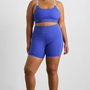 Flash Sale Aje ATHLETICA Classic Strap Sports Bra 362 Marine Blue Latte Beige