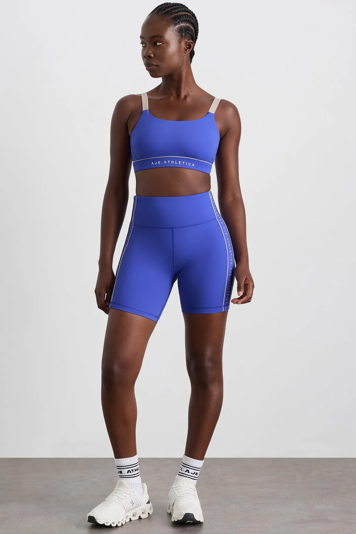 classic_strap_sports_bra__2.webp Flash Sale Aje ATHLETICA Classic Strap Sports Bra 362 Marine Blue Latte Beige