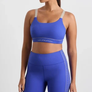 Flash Sale Aje ATHLETICA Classic Strap Sports Bra 362 Marine Blue Latte Beige