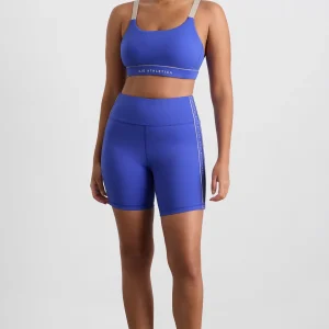 Flash Sale Aje ATHLETICA Classic Strap Sports Bra 362 Marine Blue Latte Beige