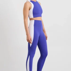 Store Aje ATHLETICA Colour Block Ankle Length Legging 299 Electric Blue