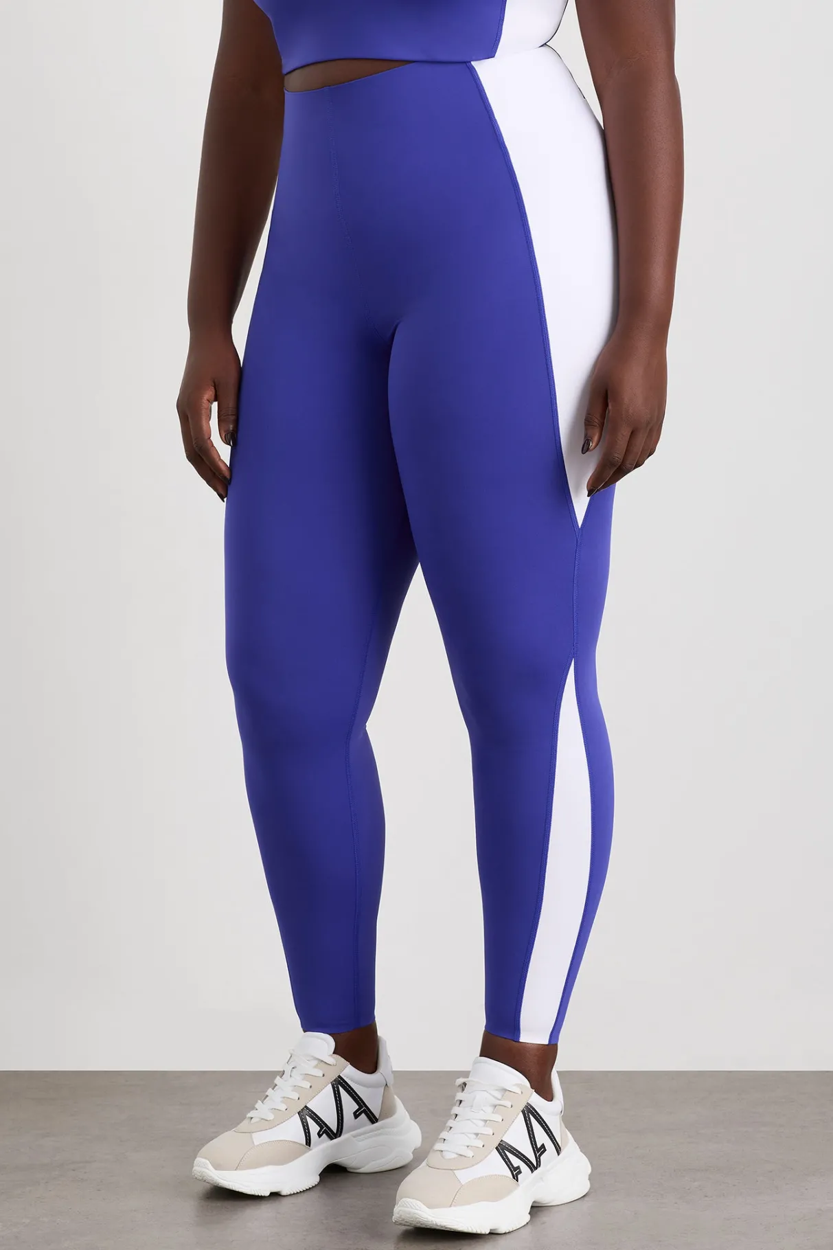 colour_block_ankle_length_legging__10.webp Store Aje ATHLETICA Colour Block Ankle Length Legging 299 Electric Blue