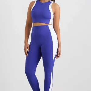 Store Aje ATHLETICA Colour Block Ankle Length Legging 299 Electric Blue