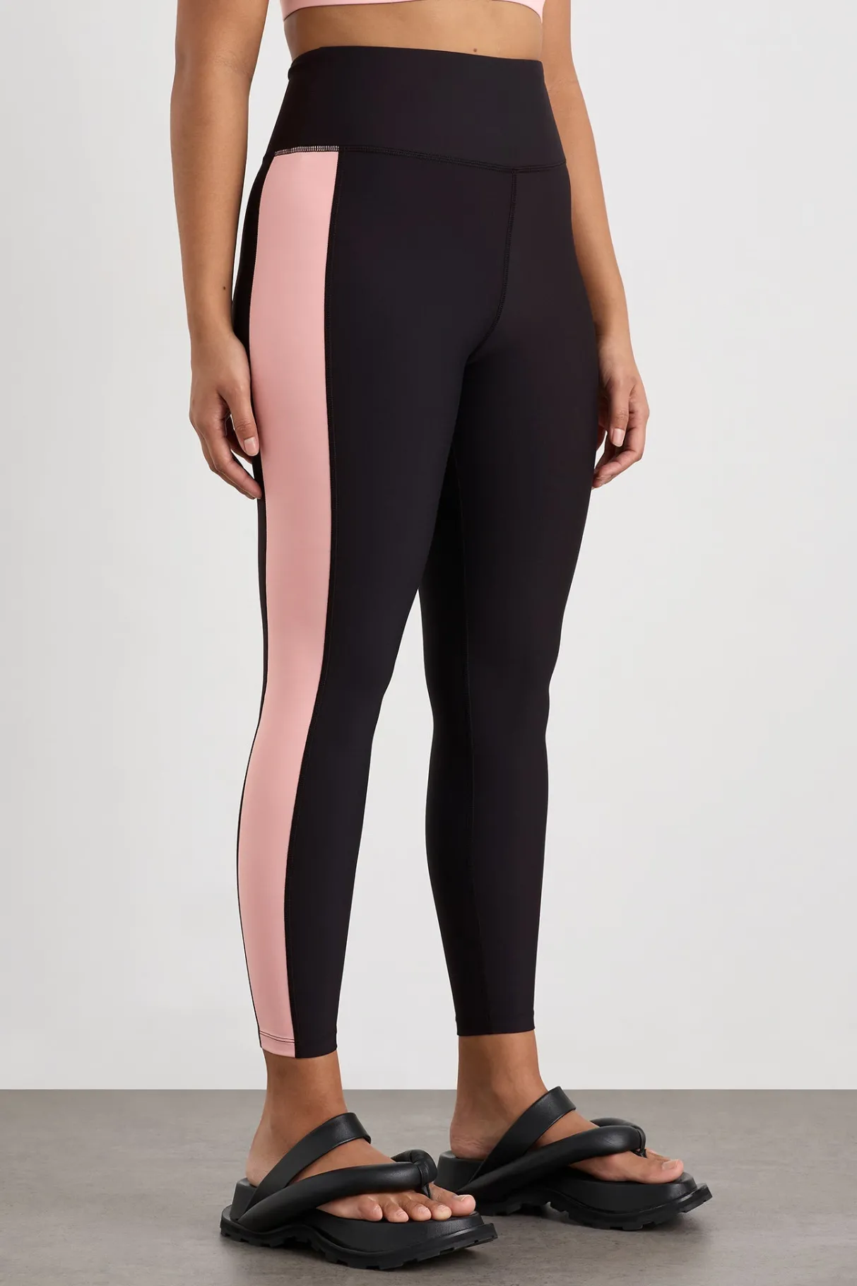 colour_block_ankle_length_legging__7-1.webp Online Aje ATHLETICA Colour Block Ankle Length Legging 212 Black / Millennial Pink