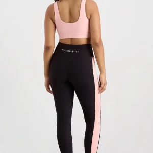Online Aje ATHLETICA Colour Block Ankle Length Legging 212 Black / Millennial Pink