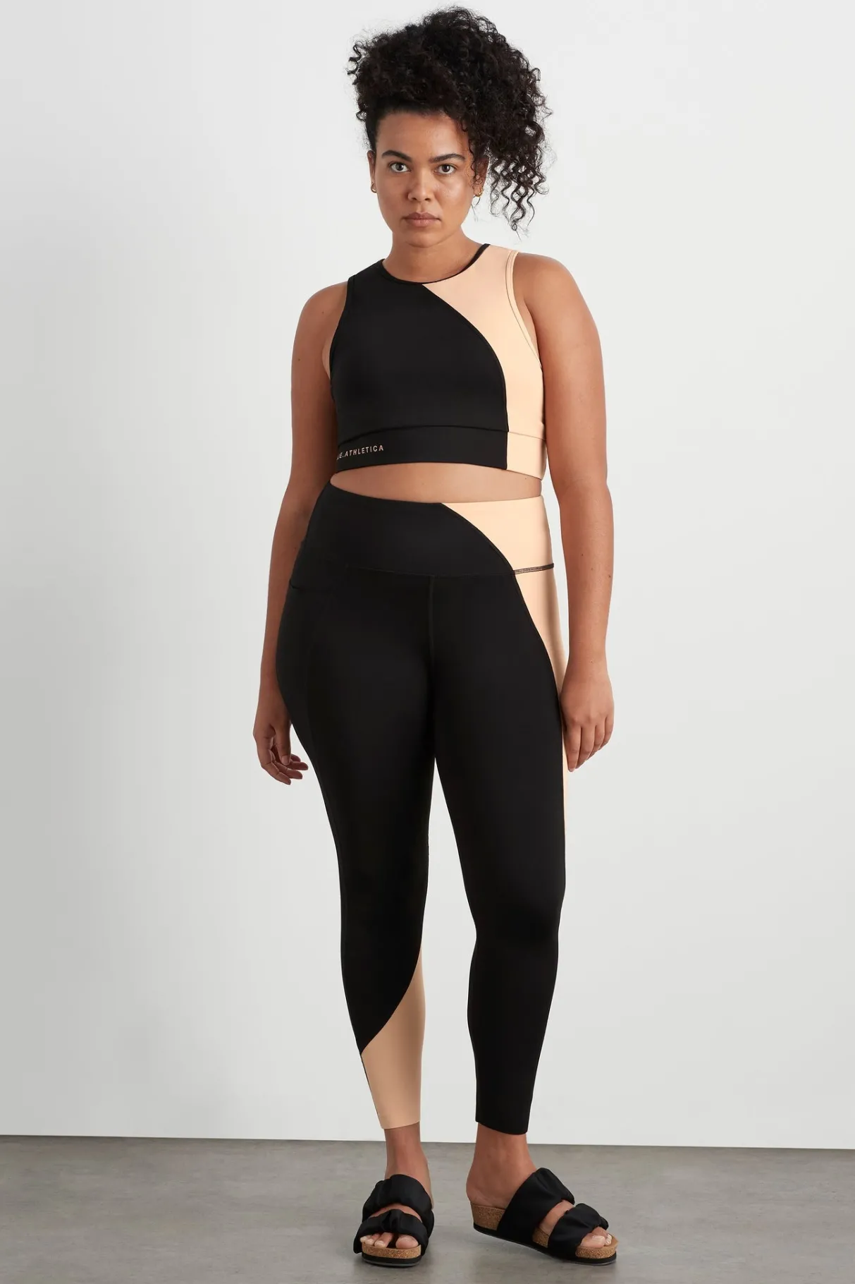 colour_block_crop_top__11.webp New Aje ATHLETICA Colour Block Crop Top 336 Black/Beige