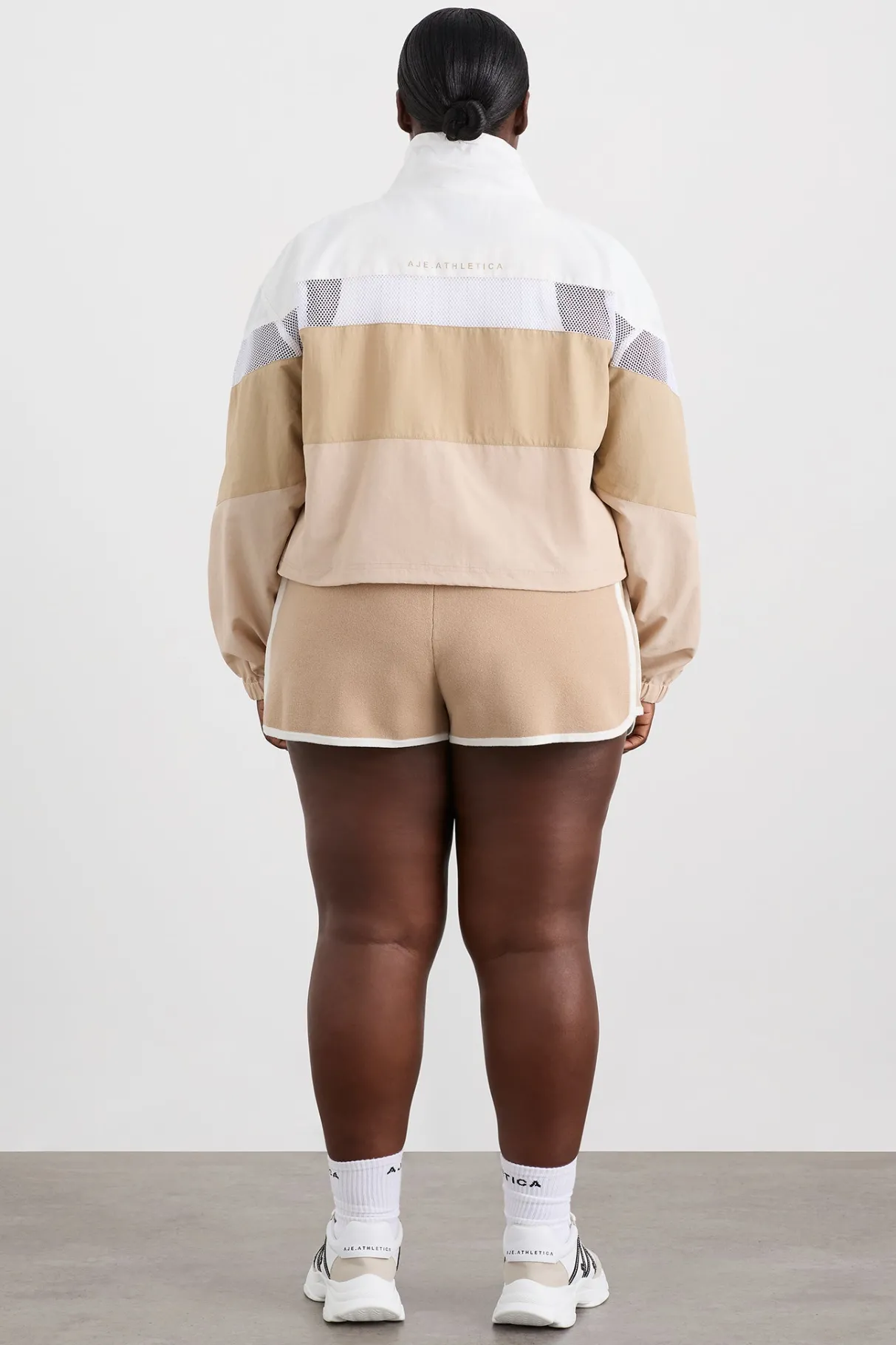 colour_block_cropped_jacket__17.webp Best Aje ATHLETICA Colour Block Cropped Jacket 787 White/Natural Tan