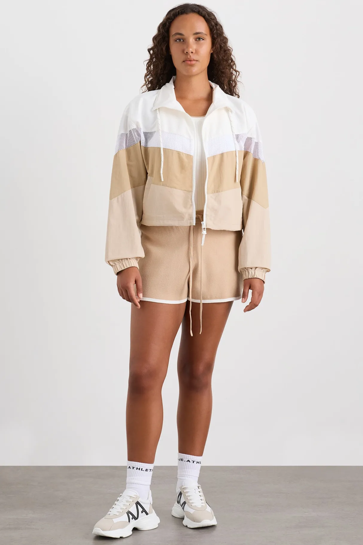 colour_block_cropped_jacket__9.webp Best Aje ATHLETICA Colour Block Cropped Jacket 787 White/Natural Tan