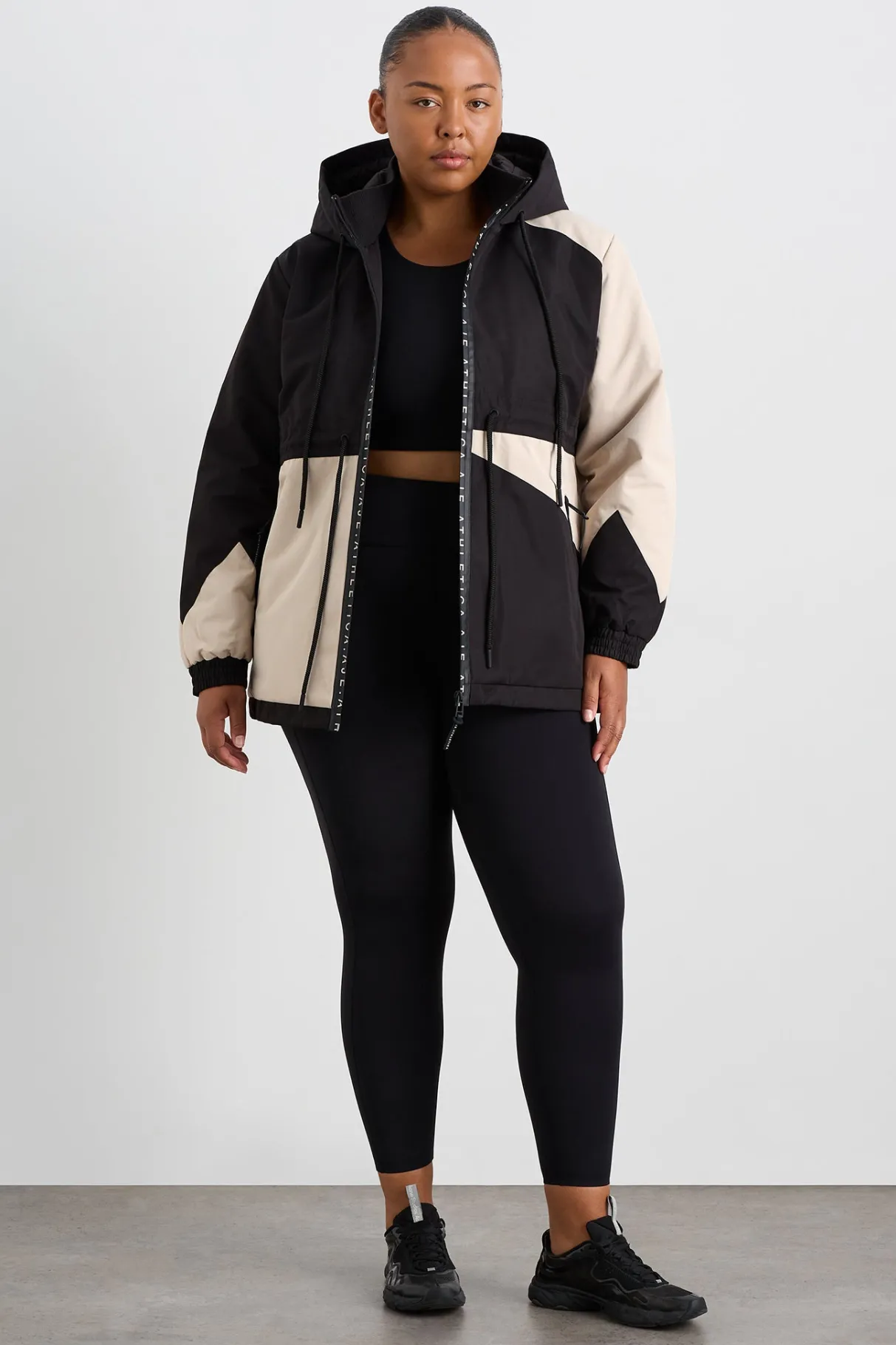 colour_block_long_jacket__10-2.webp Best Aje ATHLETICA Colour Block Long Jacket 731 Black / Moonstone Grey