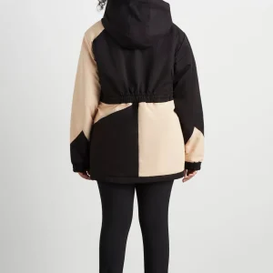 Best Sale Aje ATHLETICA Colour Block Long Jacket 731 Black/Beige