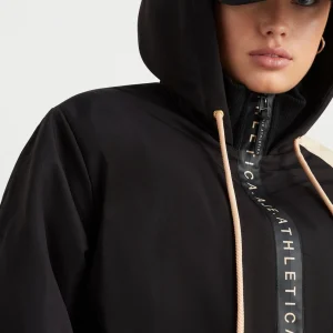 Best Sale Aje ATHLETICA Colour Block Long Jacket 731 Black/Beige