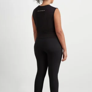 Fashion Aje ATHLETICA Colour Block Twist Tank 130 Black/Beige