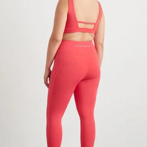 Flash Sale Aje ATHLETICA Contour Plunge Sports Bra 342 Watermelon Pink