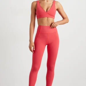 Flash Sale Aje ATHLETICA Contour Plunge Sports Bra 342 Watermelon Pink