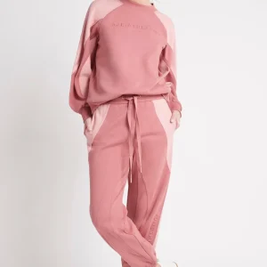 Cheap Aje ATHLETICA Contrast All Rounder Trackpants 506 Rose Pink/Rose Quartz