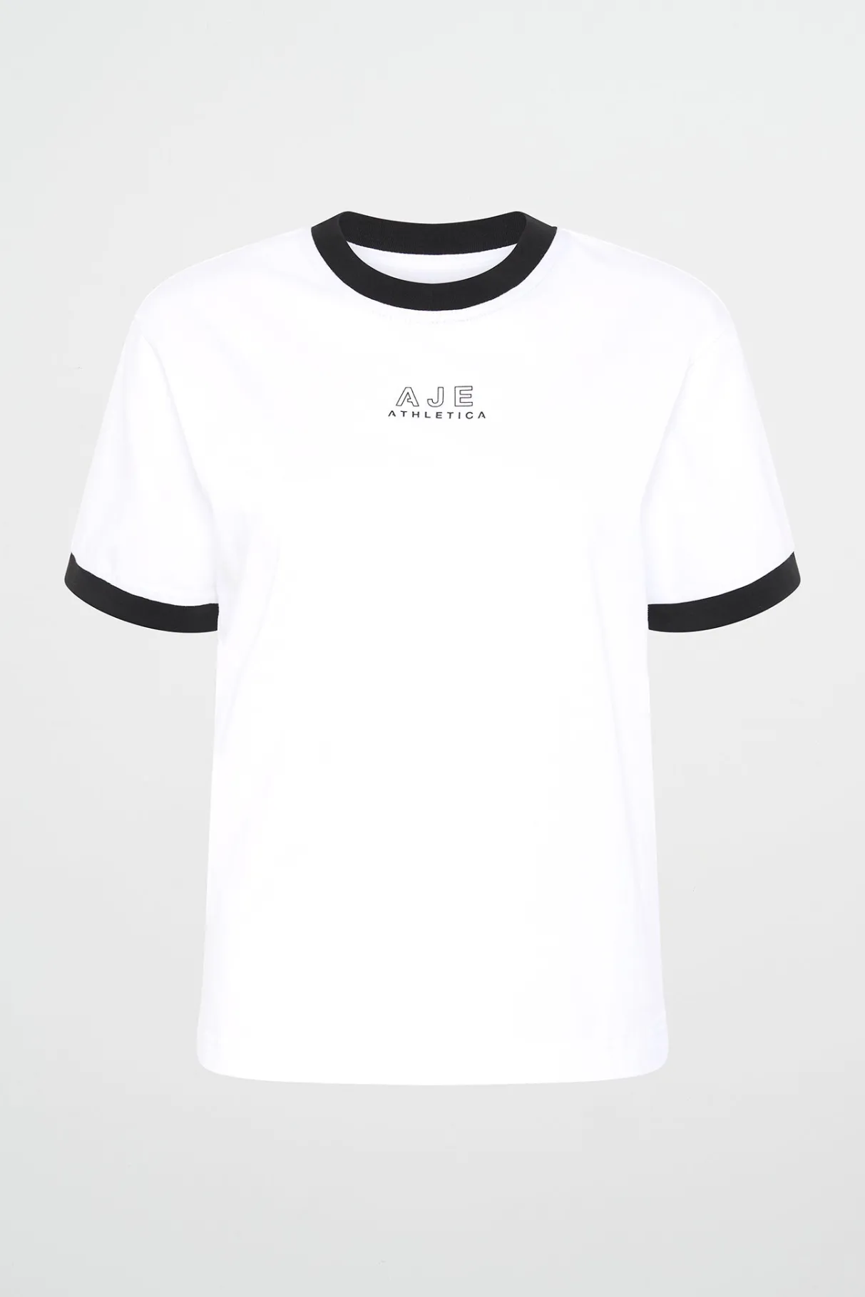 contrast_bind_logo_tee__1.webp Online Aje ATHLETICA Contrast Bind Logo Tee 110 White/Black