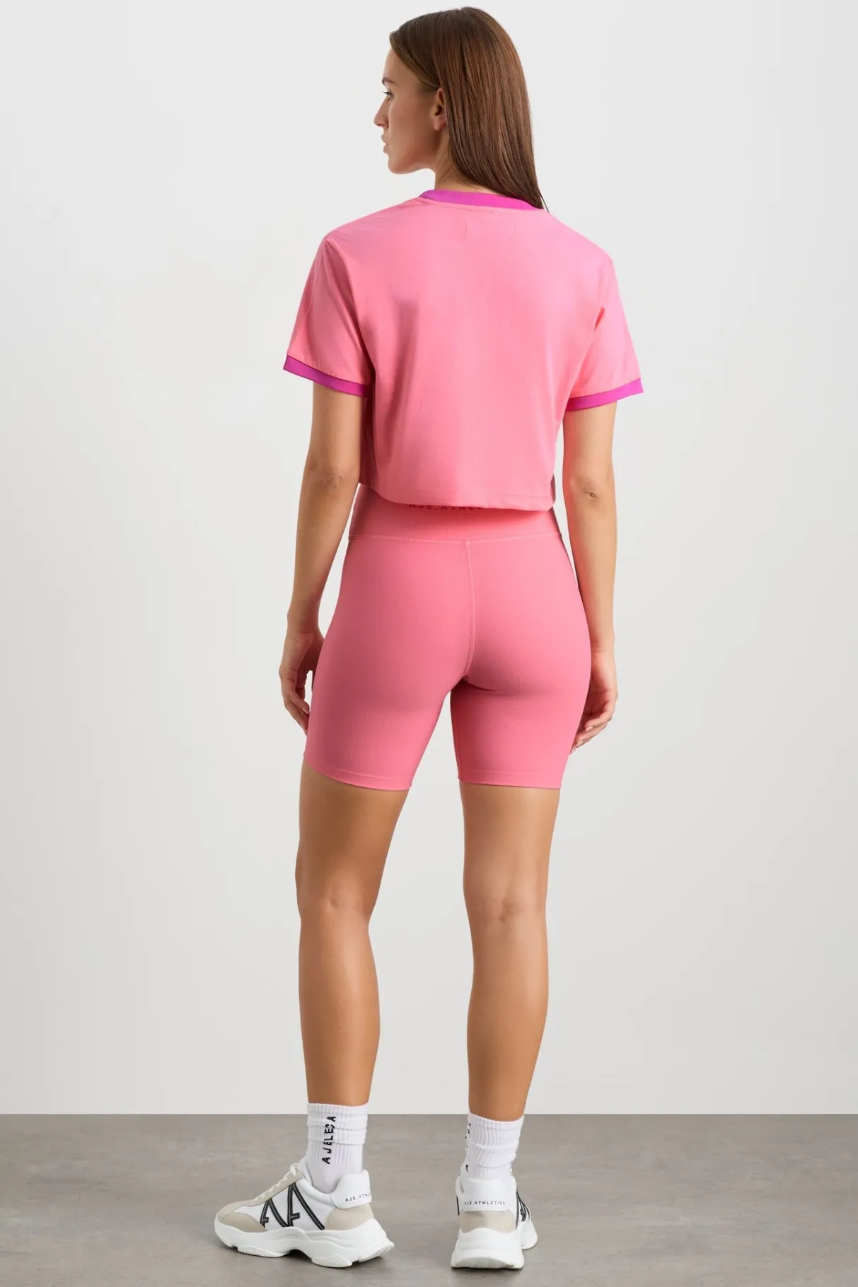 contrast_bind_logo_tee__4-1.webp Clearance Aje ATHLETICA Contrast Bind Logo Tee 110 Deep Blush