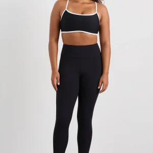 Store Aje ATHLETICA Contrast Bind Sports Bra 307 Black/White