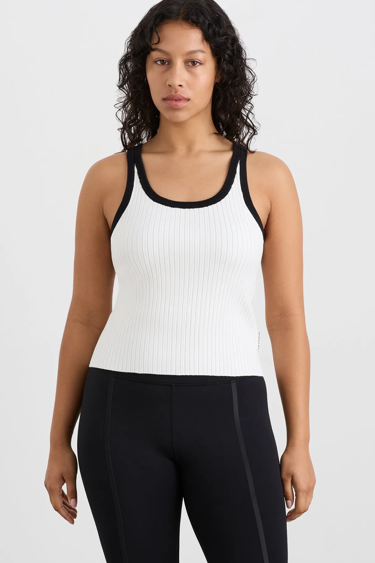 contrast_knit_tank__0.webp Fashion Aje ATHLETICA Contrast Knit Tank 142 White/Black