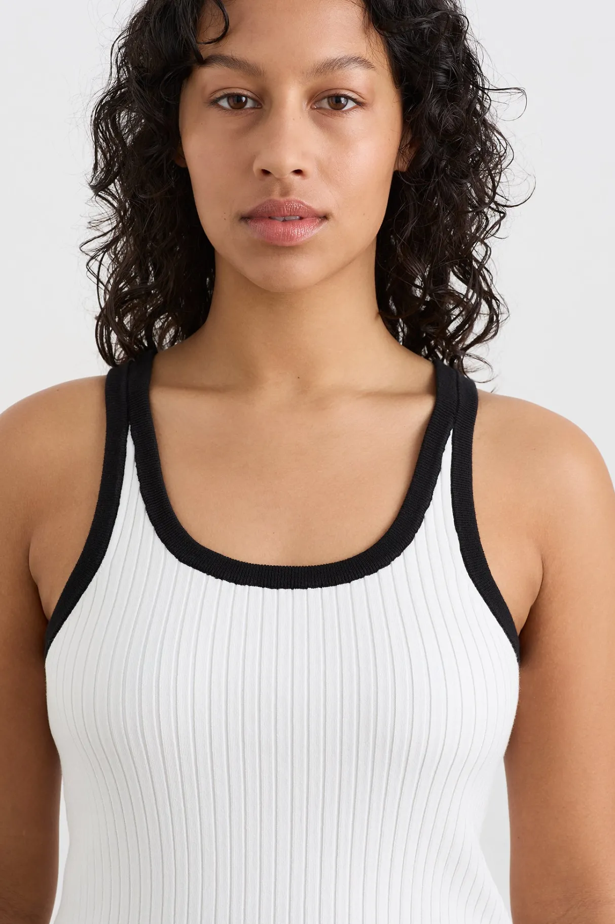 contrast_knit_tank__3.webp Fashion Aje ATHLETICA Contrast Knit Tank 142 White/Black