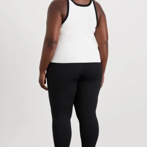 Fashion Aje ATHLETICA Contrast Knit Tank 142 White/Black