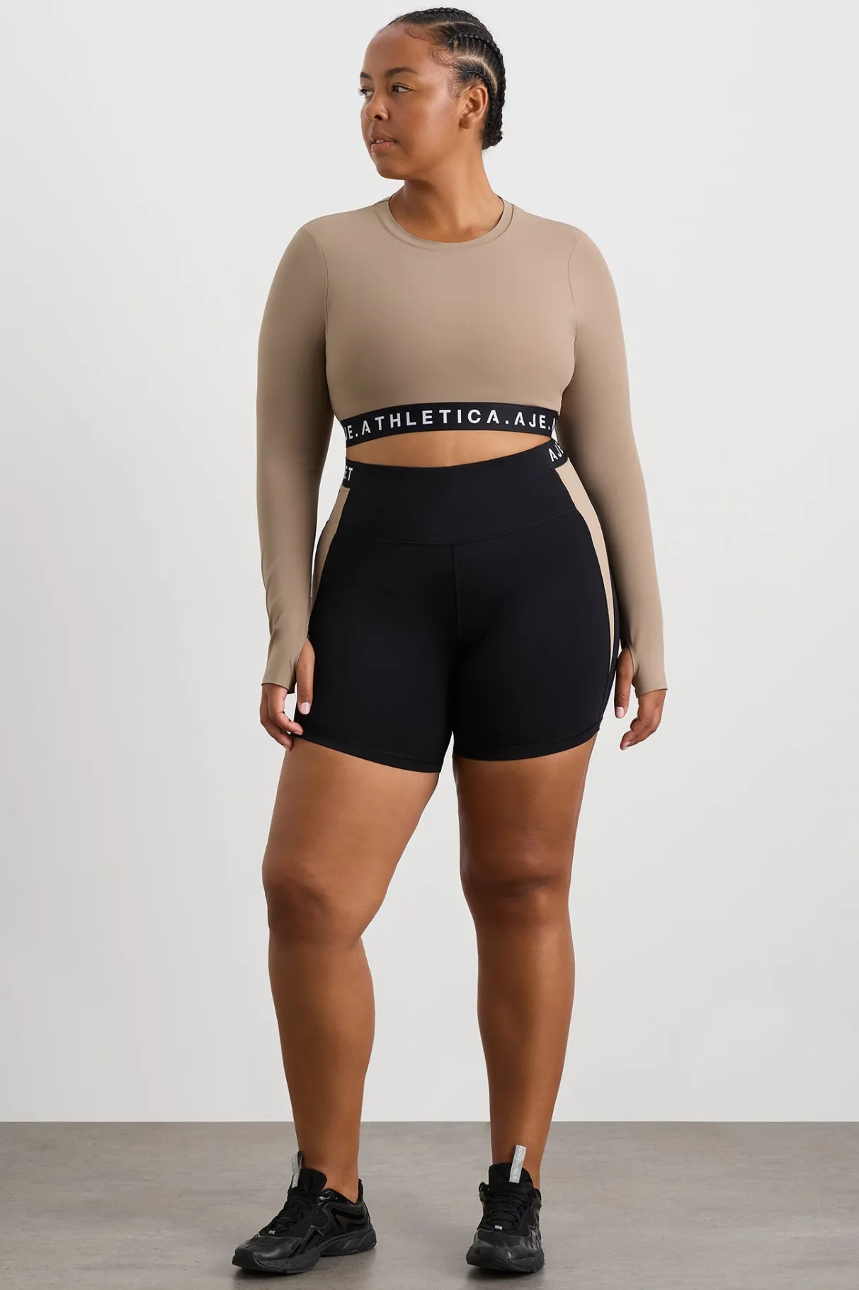 contrast_layered_crop_top__12.webp Shop Aje ATHLETICA Contrast Layered Crop Top 380 Dune/Winter White
