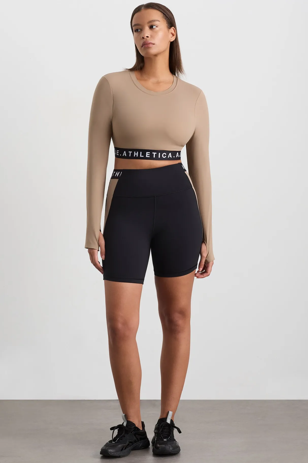 contrast_layered_crop_top__7.webp Shop Aje ATHLETICA Contrast Layered Crop Top 380 Dune/Winter White