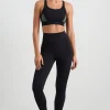 Best Sale Aje ATHLETICA Contrast Leggings 203 Black Moss Green