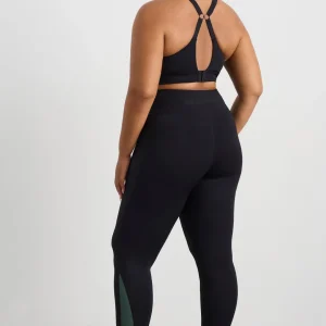 Best Sale Aje ATHLETICA Contrast Leggings 203 Black Moss Green