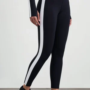 Online Aje ATHLETICA 7/8 Contrast Leggings 248 Black/White