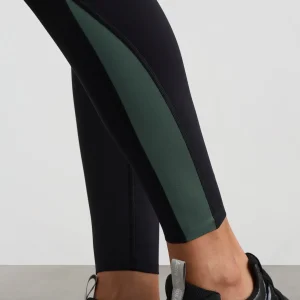 Best Sale Aje ATHLETICA Contrast Leggings 203 Black Moss Green