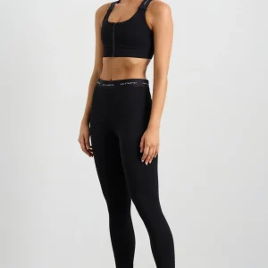 Clearance Aje ATHLETICA Contrast Logo 7/8 Legging 203 Black/White