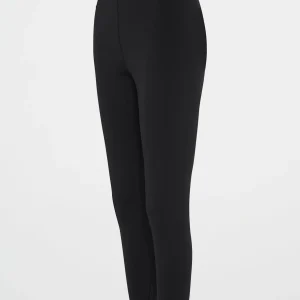 Clearance Aje ATHLETICA Contrast Logo 7/8 Legging 203 Black/White