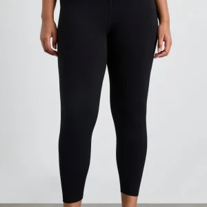 Clearance Aje ATHLETICA Contrast Logo 7/8 Legging 203 Black/White