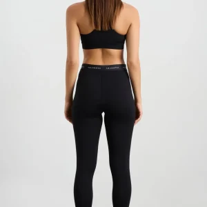 Clearance Aje ATHLETICA Contrast Logo 7/8 Legging 203 Black/White