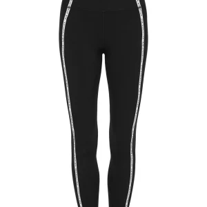 Discount Aje ATHLETICA Contrast Logo Full Length Legging 203 Black/White