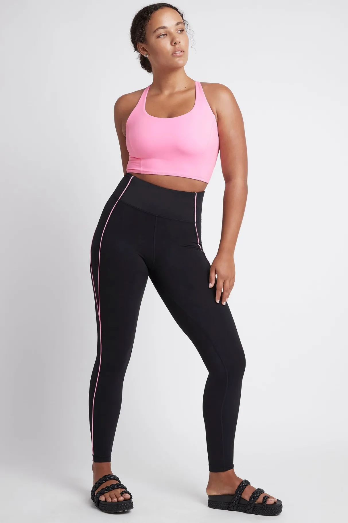 contrast_logo_full_length_legging__6.webp Clearance Aje ATHLETICA Contrast Logo Full Length Legging 203 Black/Dahlia Pink