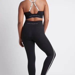Discount Aje ATHLETICA Contrast Logo Full Length Legging 203 Black/White
