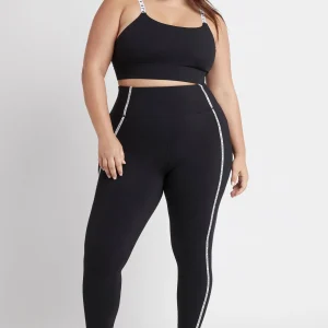 Discount Aje ATHLETICA Contrast Logo Full Length Legging 203 Black/White