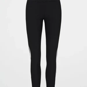 Shop Aje ATHLETICA Contrast Split Hem Legging 205 Black